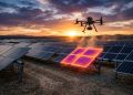 Voar drones térmicos sobre fazendas solares virou a rota mais rápida para faturar 9 mil reais na tecnologia