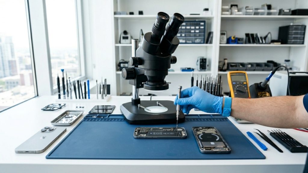 Profissão de conserto de celulares de luxo permite faturar 10 mil reais sem precisar de faculdade