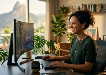 Brasileiras faturam 8 mil reais por mês como assistentes virtuais de empresas europeias aproveitando o poder do euro