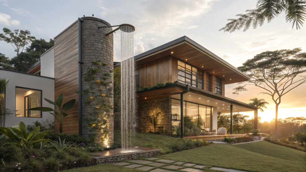 Como uma casa de 85 metros quadrados pode economizar até 50% de água com sistema de reuso inteligente