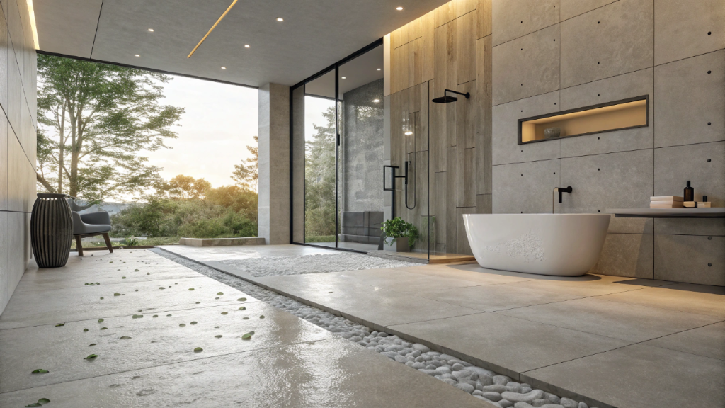 Casa de 110 metros quadrados protegida contra infiltração com cristalização e o resultado impressiona