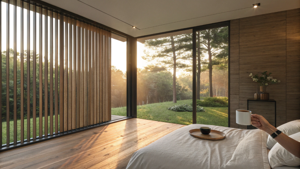 Casa compacta com fachada de proteção solar evita o aquecimento das paredes e derruba os gastos com energia