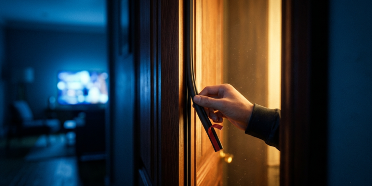Quanto custa vedar portas com fita de borracha autoadesiva e como isso reduz o barulho e melhora seu sono
