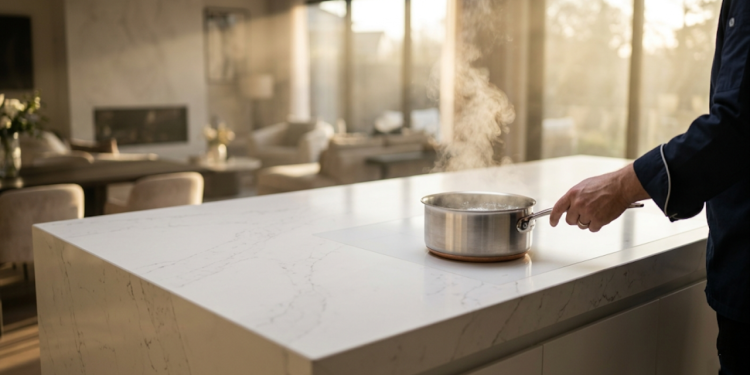 Quanto custa criar uma ilha gourmet minimalista com cooktop invisível e transformar sua cozinha em um espaço moderno e funcional