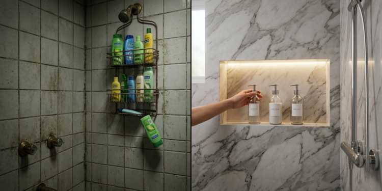 Quanto custa embutir nicho na parede do box e evitar infiltrações com acabamento durável