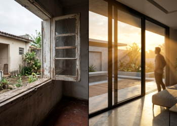 Veja como substituir esquadrias antigas por alumínio e quanto investir para modernizar a casa sem gastar além do necessário