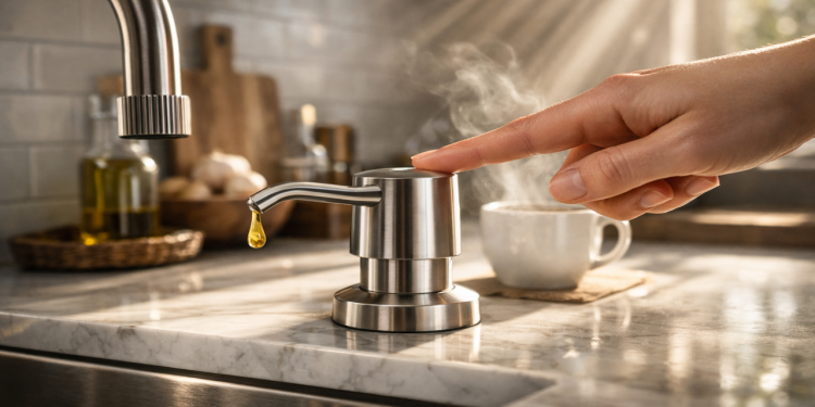 Quanto investir para instalar lixeira e dosador embutidos e deixar sua cozinha mais prática e visualmente limpa