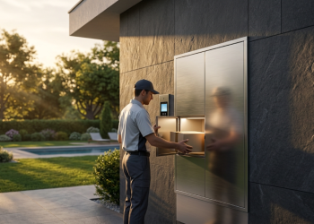 Quanto custa embutir smart locker na fachada e criar um sistema seguro de entregas sem depender de ninguém em casa