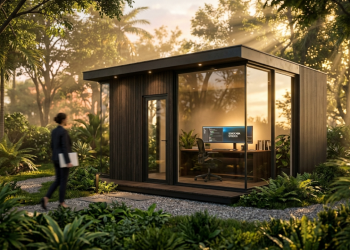 Quanto custa construir um escritório de 15 metros quadrados no quintal para home office