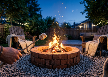Veja como montar uma fogueira segura no quintal e quanto investir para criar um espaço rústico sem gastar muito