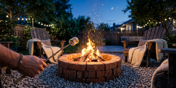 Veja como montar uma fogueira segura no quintal e quanto investir para criar um espaço rústico sem gastar muito