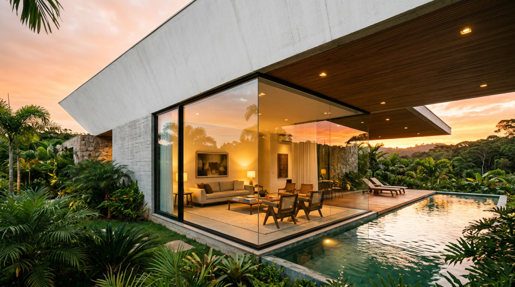 Como projetar janelas de canto em 90 graus com segurança e alto desempenho estrutural