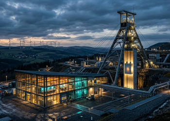 A colossal bateria da gravidade que ergue blocos de 50 toneladas em minas abandonadas para fornecer energia infinita