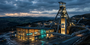 A colossal bateria da gravidade que ergue blocos de 50 toneladas em minas abandonadas para fornecer energia infinita