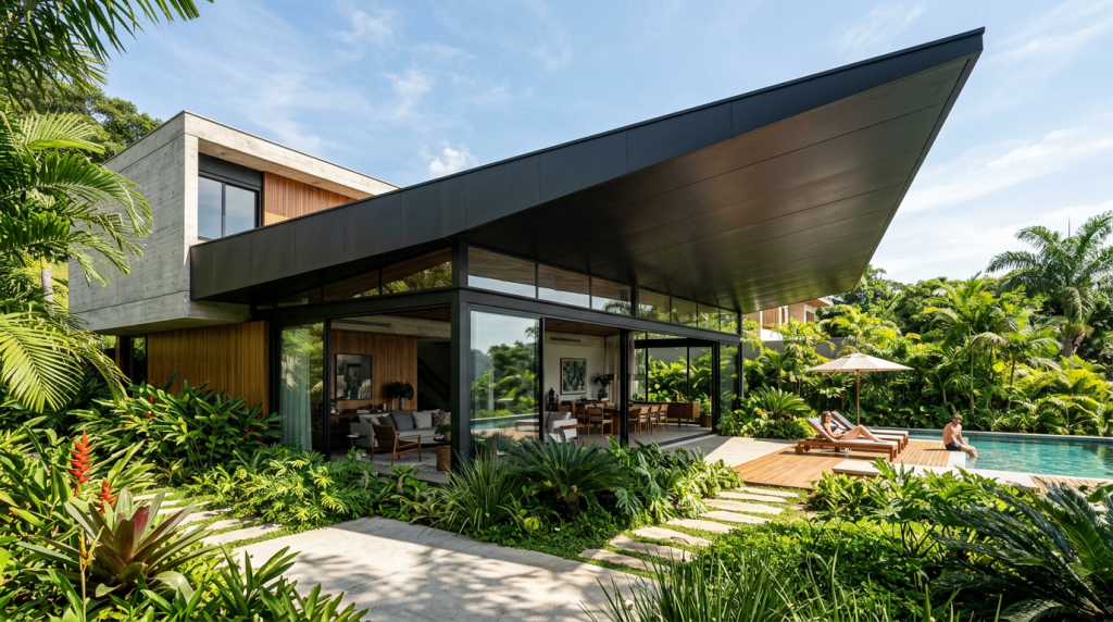 O beiral inteligente que bloqueia o sol forte e permite o aquecimento natural no inverno