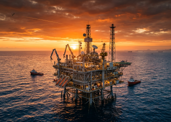 A plataforma de petróleo fantasma que opera sozinha no meio do oceano sem nenhum tripulante a bordo