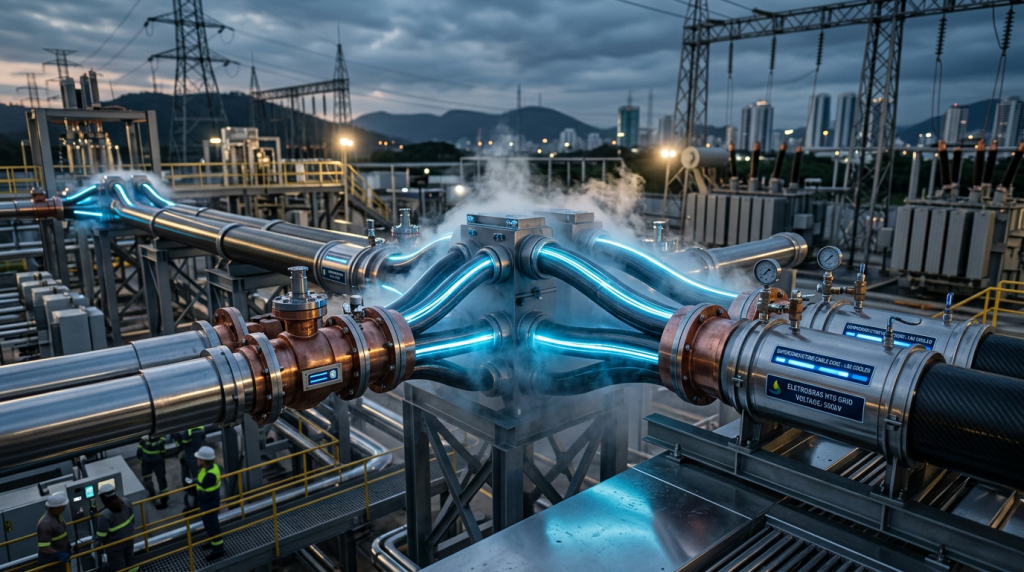 Como a implementação de cabos supercondutores pode transformar a rede elétrica global e reduzir custos operacionais