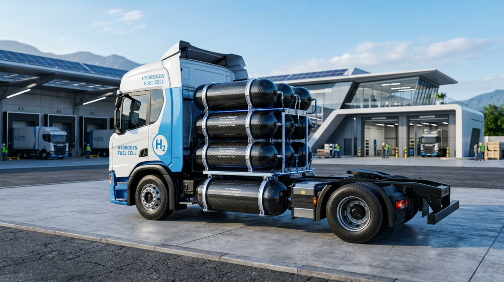 Como os tanques de fibra de carbono para hidrogênio a 700 bar estão moldando o futuro dos veículos movidos a hidrogênio