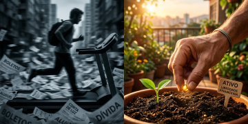 O erro psicológico que leva ao consumo de passivos e impede o crescimento do patrimônio