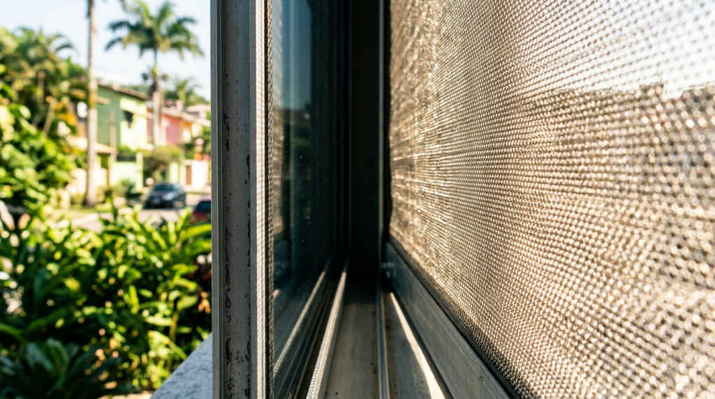 Como as persianas externas de enrolar aumentam a eficiência térmica e barram o sol em casas de 65 metros quadrados antes que ele atinja o vidro