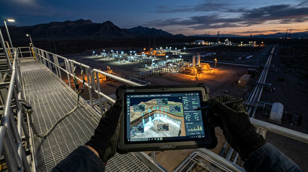 As cavernas gigantes de sal escavadas a 1000 metros de profundidade que vão guardar o combustível mais explosivo do futuro
