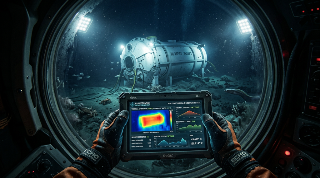 O supercomputador lacrado num cilindro de aço que foi afundado no oceano gelado para salvar a internet do sobreaquecimento