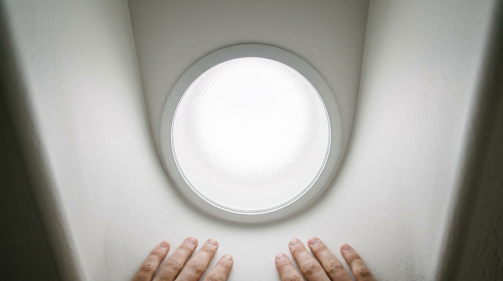 Como as claraboias tubulares com prismas reflexivos transformam o conforto térmico em projetos de casas de 48 metros quadrados