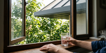 Entenda como a aerodinâmica dos telhados inclinados melhora a ventilação e reduz a necessidade de ar-condicionado em casas compactas