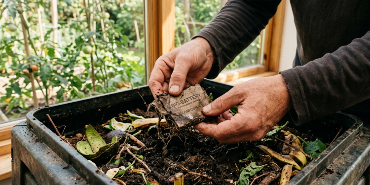 A bateria viva que usa proteínas naturais para transformar gás em luz sem poluir ou usar metais preciosos