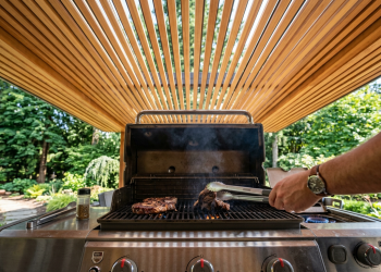 O detalhe que valoriza áreas gourmet e aumenta a segurança contra calor