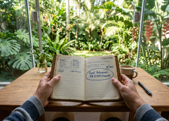 Como construir renda passiva de R$ 2.500 mensais e sair da dependência do salário