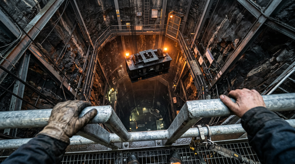 A colossal bateria da gravidade que ergue blocos de 50 toneladas em minas abandonadas para fornecer energia infinita