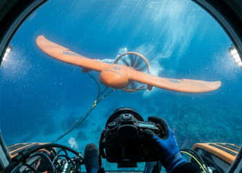 O papagaio robótico submarino de 28 toneladas que "voa" no fundo do mar para gerar eletricidade a partir das marés
