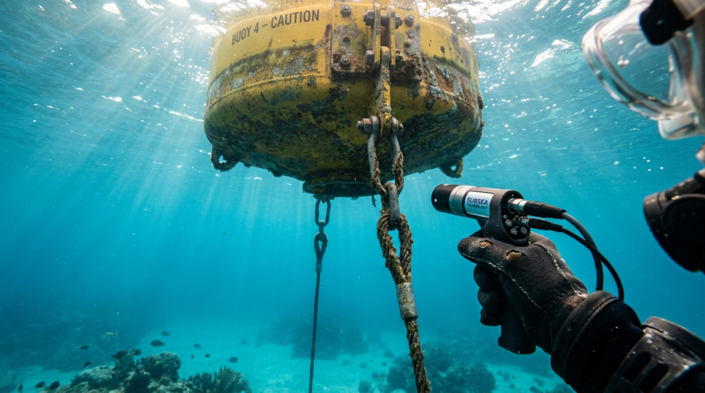 A gigantesca boia de aço inspirada no coração humano que sobrevive a furacões para transformar ondas em energia pura