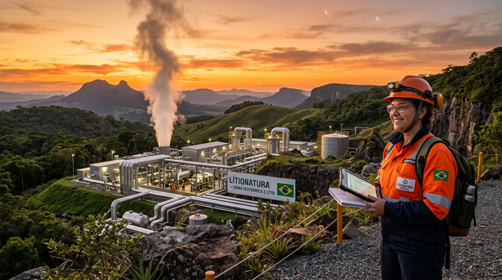 O "ouro branco" das profundezas que é extraído de águas vulcânicas sem cavar uma única mina no solo