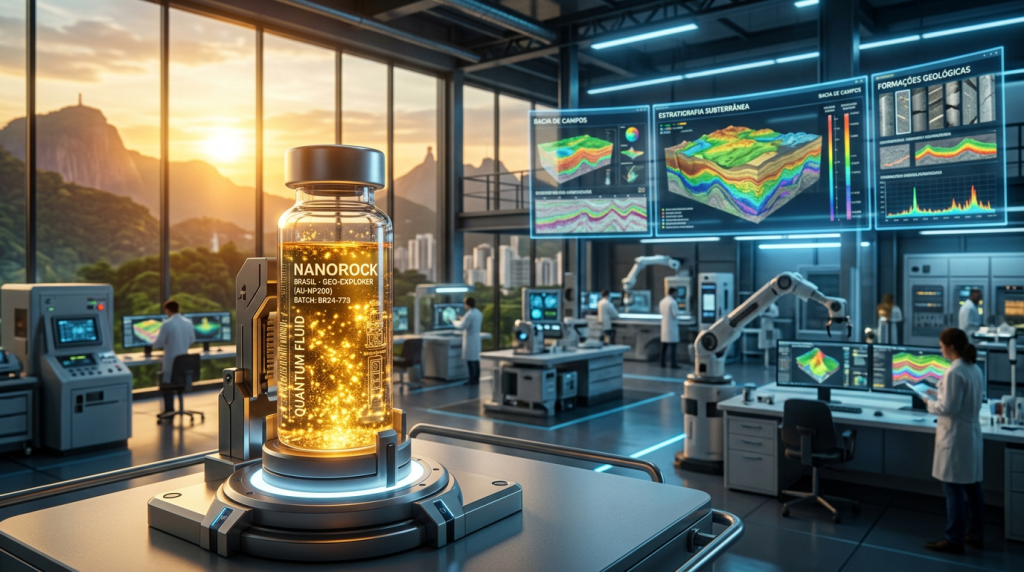 O exército de robôs microscópicos que navega pelas rochas para encontrar petróleo escondido