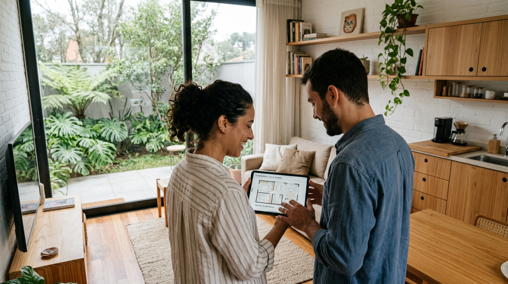 A cobertura "neve" que reflete os raios solares e impede que o teto da casa se transforme em um aquecedor gigante