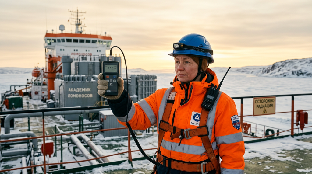 A central nuclear flutuante de 21.000 toneladas que navega até ao gelo do Ártico para dar energia a minas isoladas