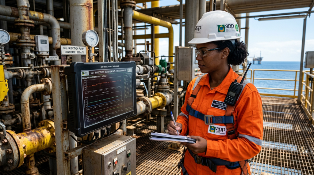 Como a injeção de CO2 aumenta a produção de petróleo em campos maduros com mais eficiência