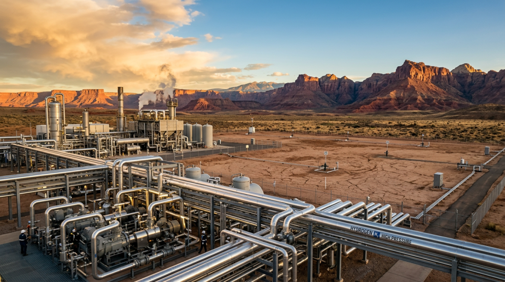 As cavernas gigantes de sal escavadas a 1000 metros de profundidade que vão guardar o combustível mais explosivo do futuro