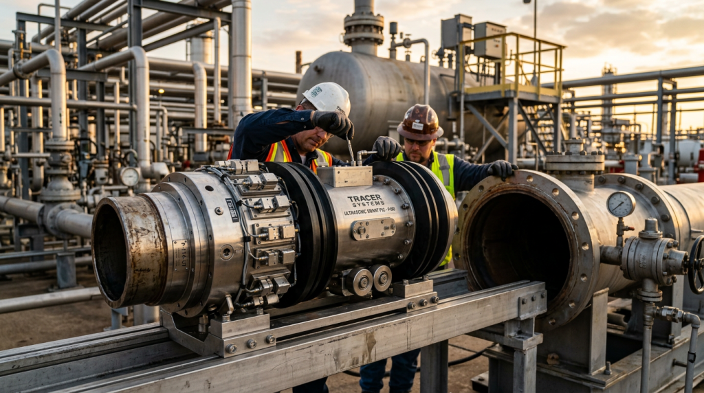 A tecnologia que enxerga dentro dos oleodutos e evita acidentes graves