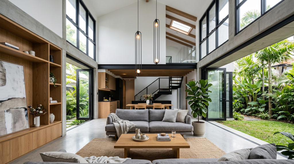 Como projetos de casas de 60 metros quadrados ganham mais espaço com soluções estruturais inteligentes