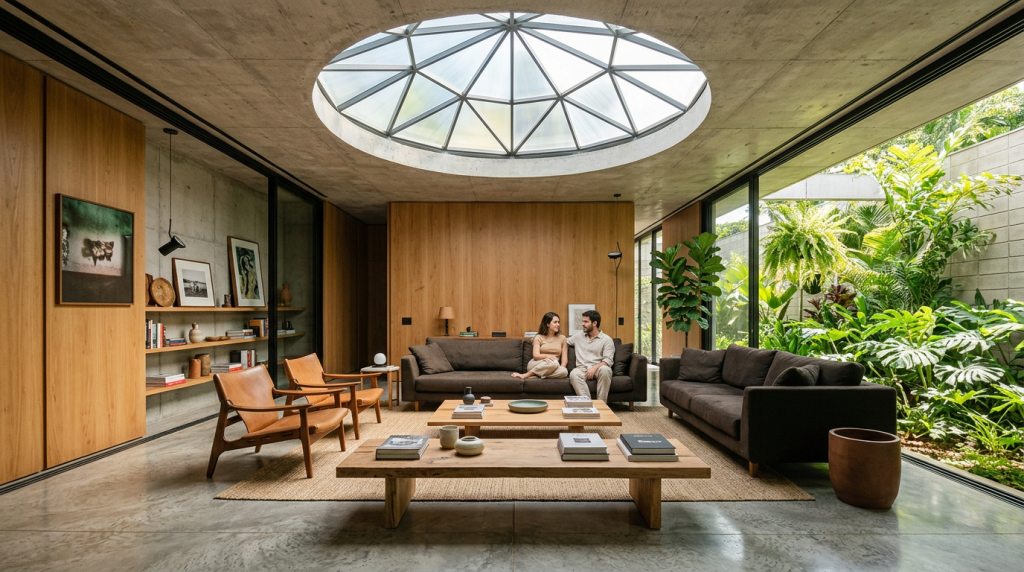 O farol de teto que ilumina sua casa inteira usando apenas a luz do sol e zero eletricidade