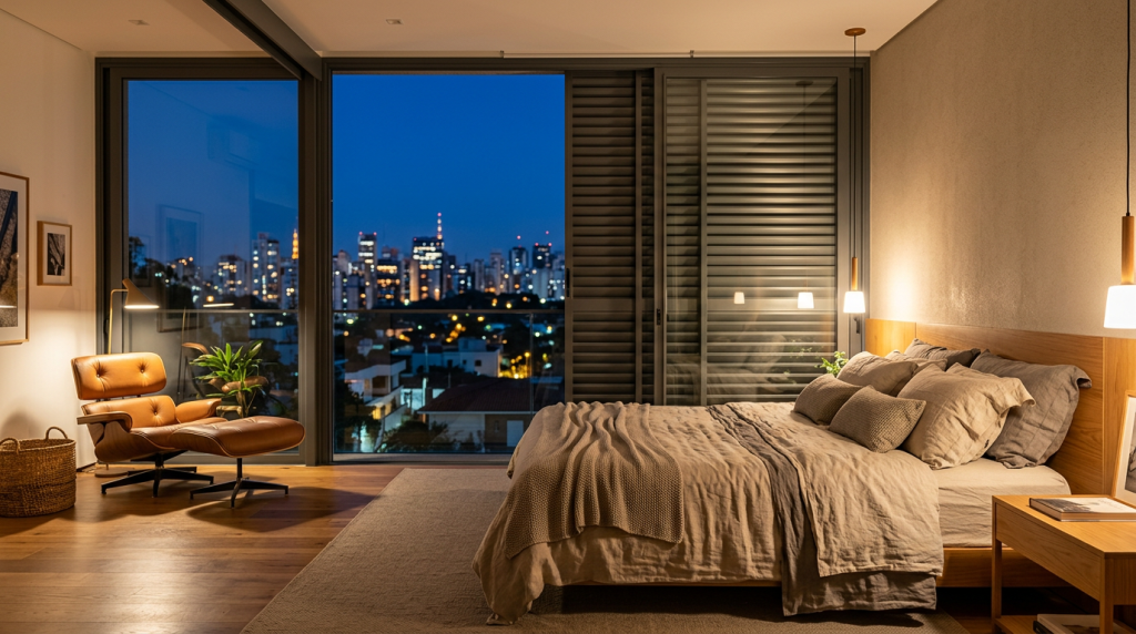 A janela blindada contra o barulho que mantém seu quarto aquecido sem gastar com aquecedor