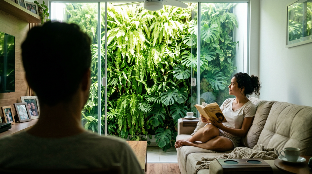 A barreira viva mais eficiente da região para bloquear o sol e refrescar sua residência