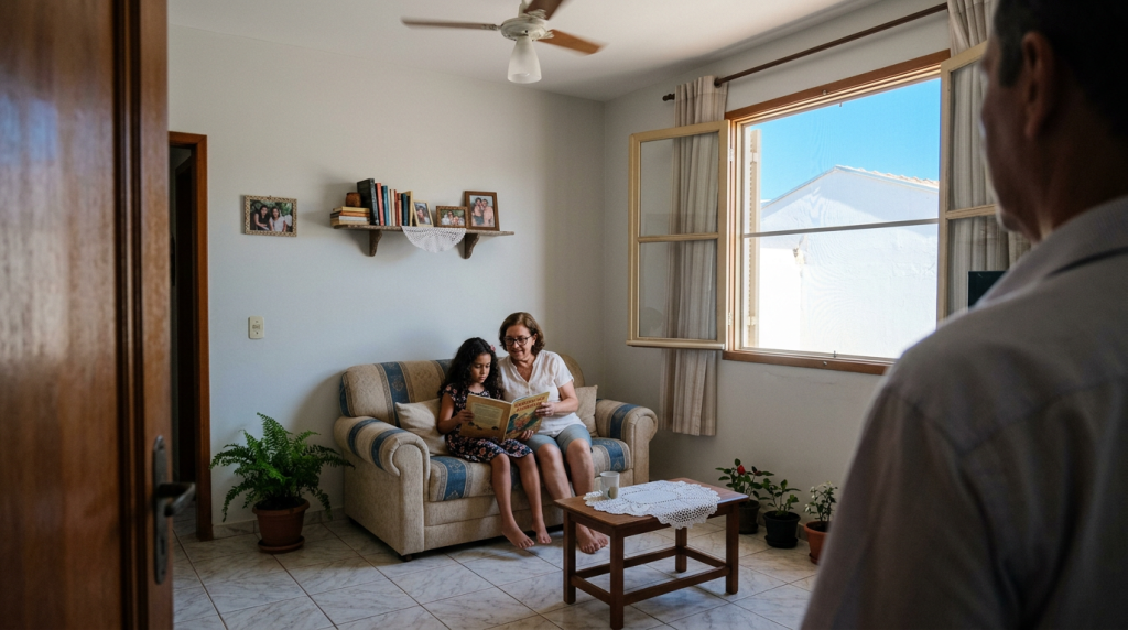 A pintura "espelhada" que repele o sol e impede que as paredes da casa compacta absorvam o calor do meio-dia
