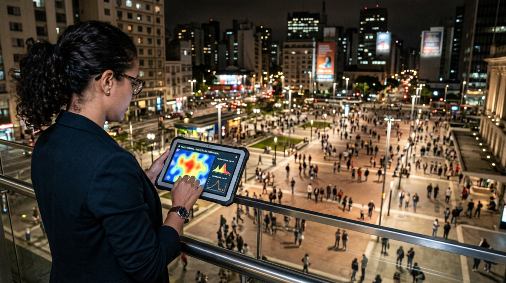 A estrada inteligente que gera energia a cada passo e transforma o peso dos carros em luz para a cidade