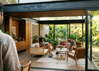O beiral inteligente que bloqueia o sol forte e permite o aquecimento natural no inverno