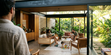 O beiral inteligente que bloqueia o sol forte e permite o aquecimento natural no inverno