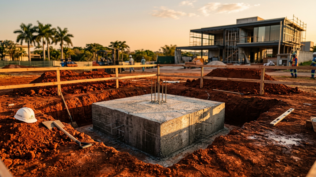 A fundação blindada que impede o mofo e a umidade de subirem pelas suas paredes